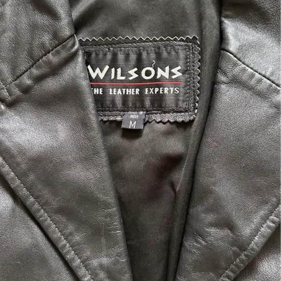 90's style vintage Wilson's genuine leather jacket - Picture 4 of 5